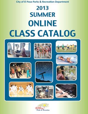 2013 Summer Online Class Catalog