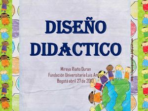 DISEÑO DIDACTICO