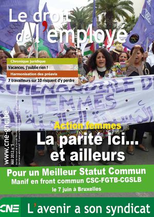 Le Droit de l'Employé - mai 2013