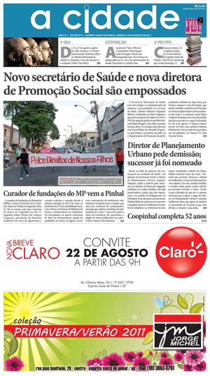 Jornal A Cidade - Edição 873 de 20/8/2011