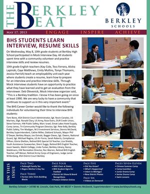 Berkley Beat: 5/17/13