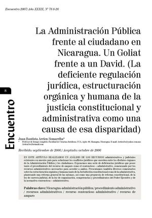 La AP frente al ciudadano en nicaragua-juan bautista
