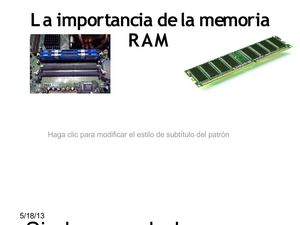 La importancia de la memoria RAM