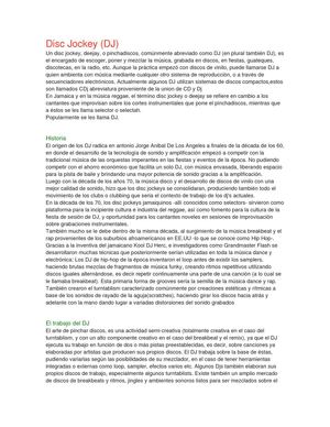 Historia de los Djs