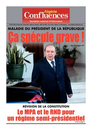 Dimanche 19 Mai 2013 - ALGERIE CONFLUENCES