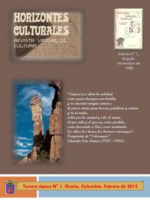 REVISTA HORIZONTES CULTURALES N° 1 FEBRERO 2013