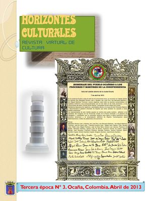 HORIZONTES CULTURALES 3 2013