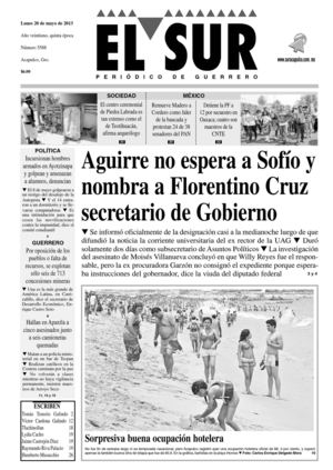 El Sur 20 de Mayo de 2013