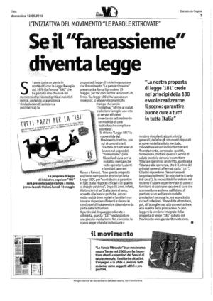 Rassegna stampa