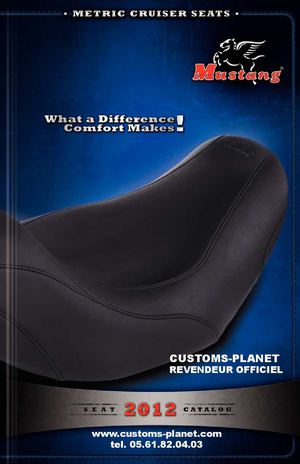 catalogue Mustang - Selles pour customs JAP & Victory