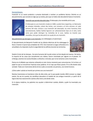 Patentes e invenciones