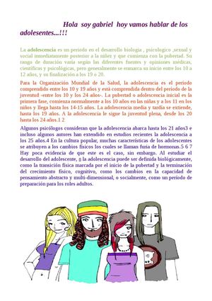 la adolesensia