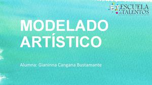 Modelado artístico