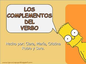 Complementos del Verbo