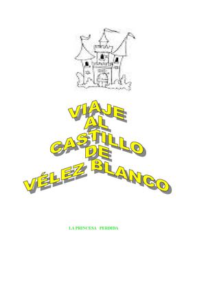 VIAJE DE INFANTIL A VÉLEZ BLANCO
