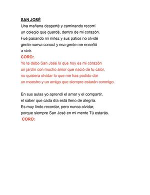 CANCIONES I Semestre  2013