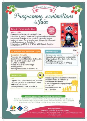 Programme Animations Juin