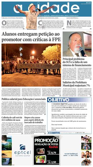 Jornal A Cidade - Edição 859 de 14/5/2011