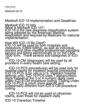 Medisoft Icd 10