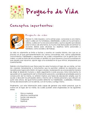 Manual de Proyecto de vida