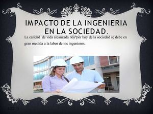 Impacto Social De la Ingenieria