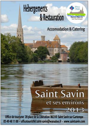 Guide des restaurasnt et hébergements de Saint Savin et ses alentours - 2013
