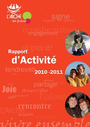 rapport d'activité 10-11