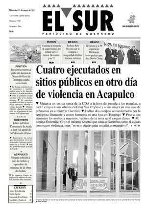 El Sur 22 de Mayo de 2013