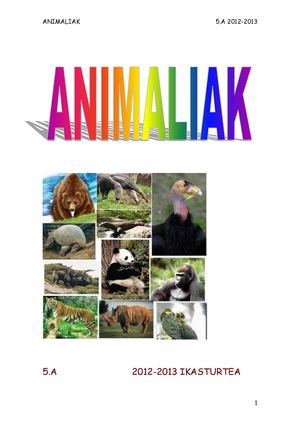 ANIMALIAK