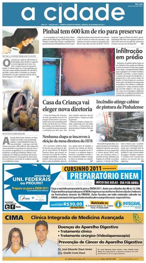Jornal A Cidade - Edição 852 de 26/3/2011