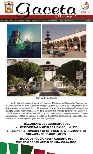 Gaceta Municipal Reglamentos 