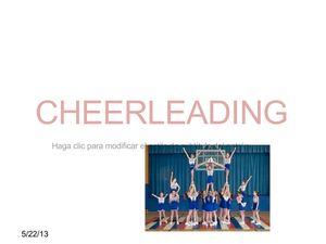 cheerleading