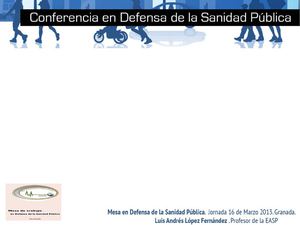 Conferencia de Luis Andrés López Fernandez 16 de mayo