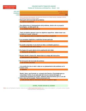 Examen de informatica  Andres felipe galindo arteaga 1001 