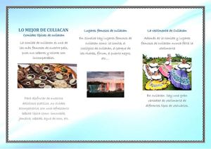 Tríptico Equipo #1 Grupo 5"A" Culiacán