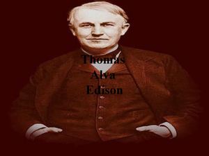 ppt de thomas alba edison