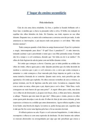 Conto do ensino secundário