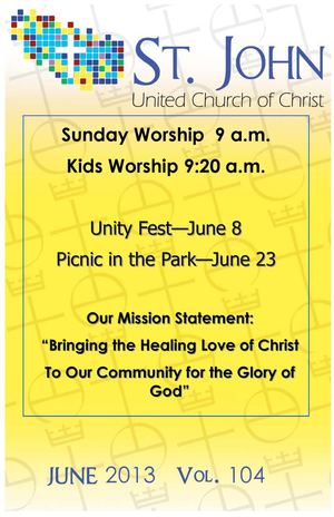June Newsletter 2013