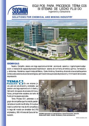 Secadores de lecho fluidizado México. Contáctenos: rl@socmin.com