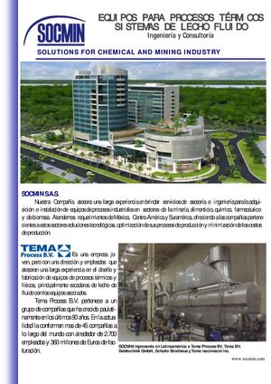 Secadores de lecho fluido en Colombia. Contáctenos: rl@socmin.com