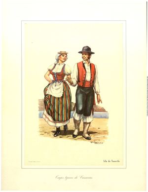 trajes típicos de Canarias