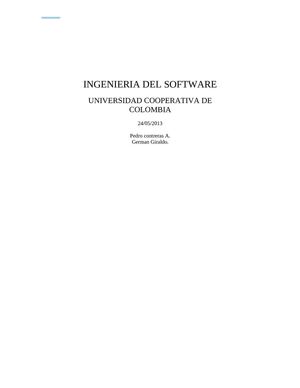 ingenieria del software