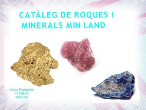 Roques i minerals Keren