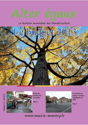 Alter égaux n°13