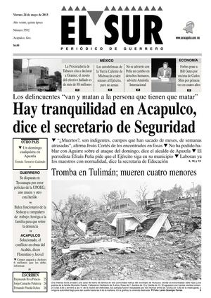 El Sur 24 de Mayo de 2013