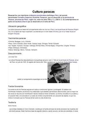 cultura paracas