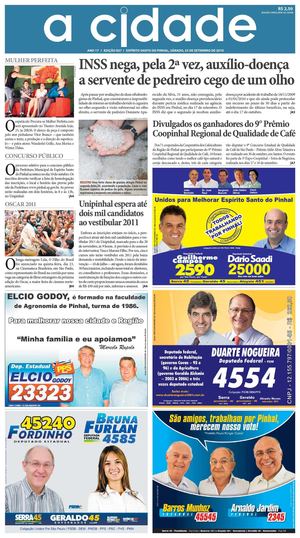 Jornal A Cidade - Edição 827 de 25/9/2010