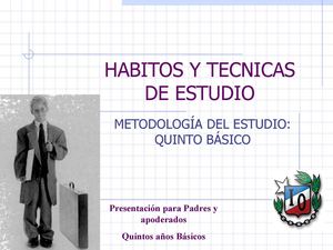 Tecnicas de Estudio