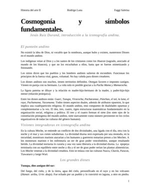 Introducción a la iconografía andina.