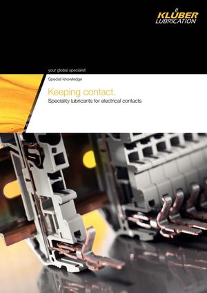 Klüber - Speciality lubricants for electrical contacts